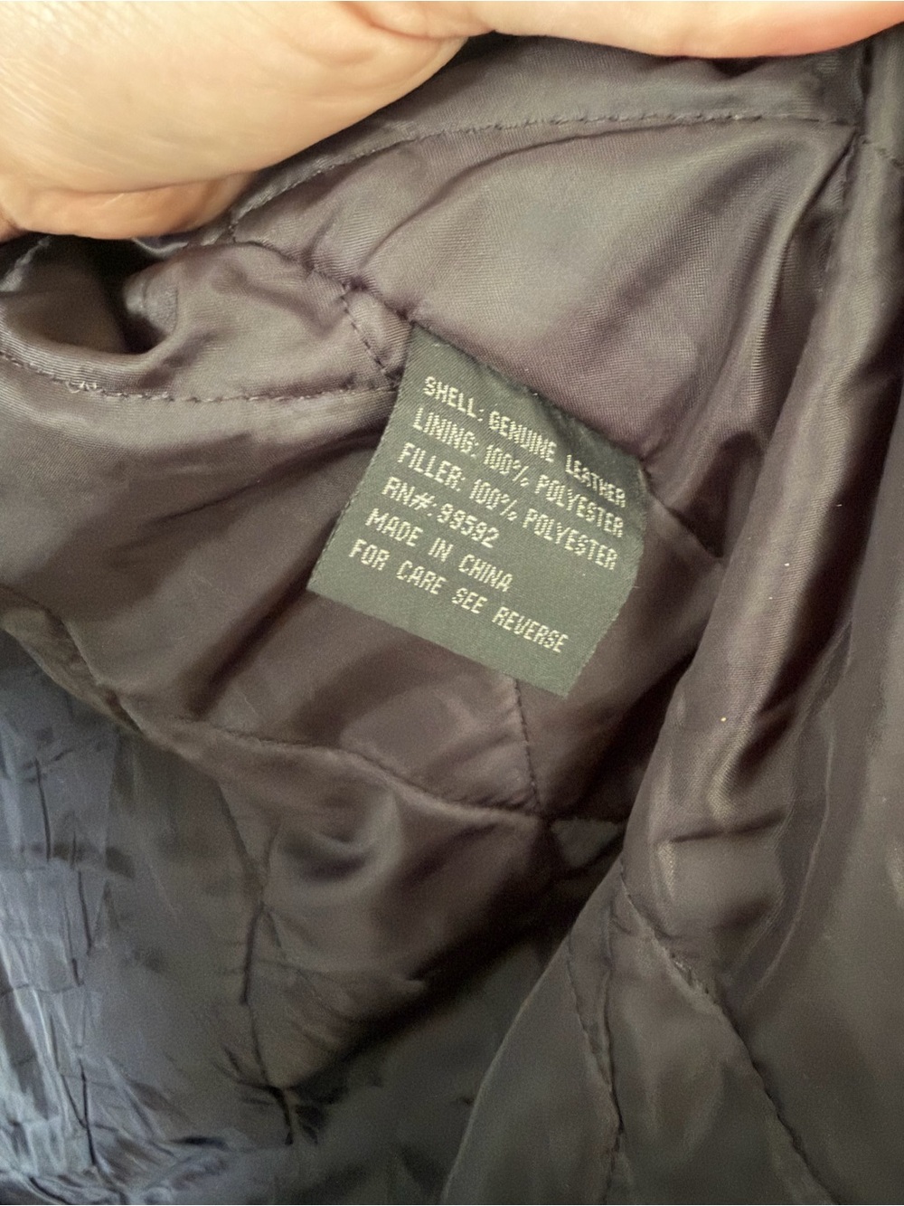 Mazzoni Platinum Men's Black Leather Jacket - Picture 3 of 4